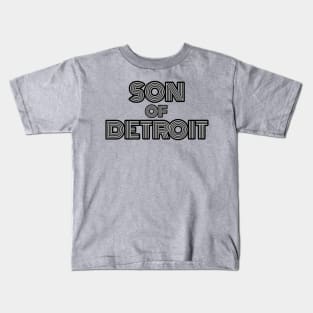 SON OF DETROIT Kids T-Shirt